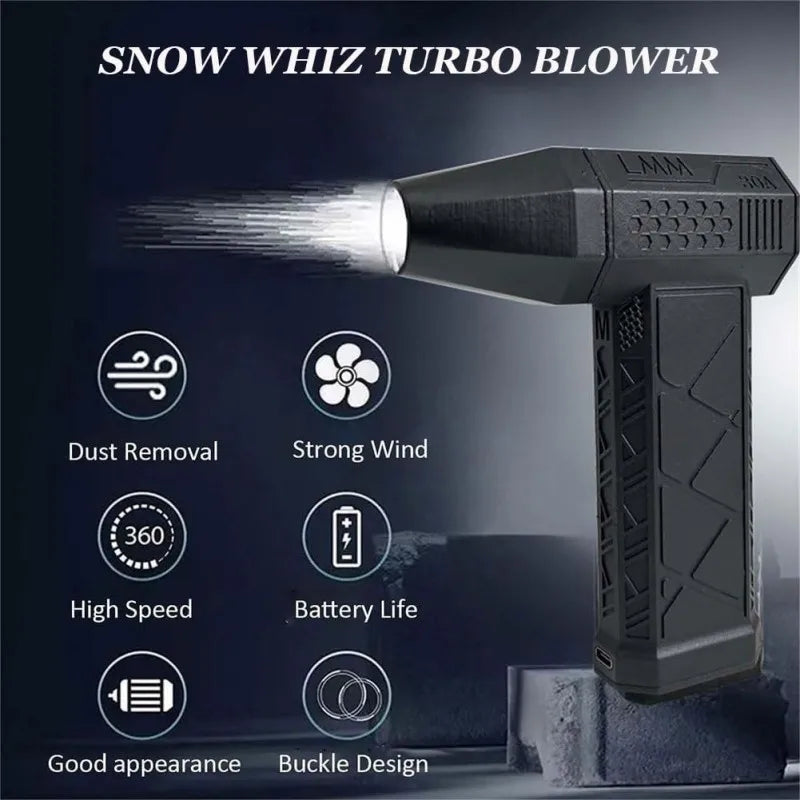 X6 Turbo Jet Blower 130000RPM Powerful Air Duster Blower Brushless Motor Turbo Fan Jet with Light Cleaning Air Puissant Tool