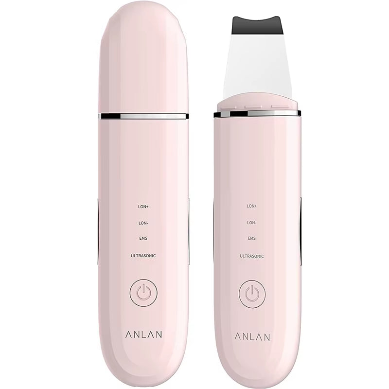 Ultrasonic Skin Scrubber Deep Cleaning Peeling Shovel Limpiador Facial Skin Care Face Lifting Machine Ultrasonic Cleaner